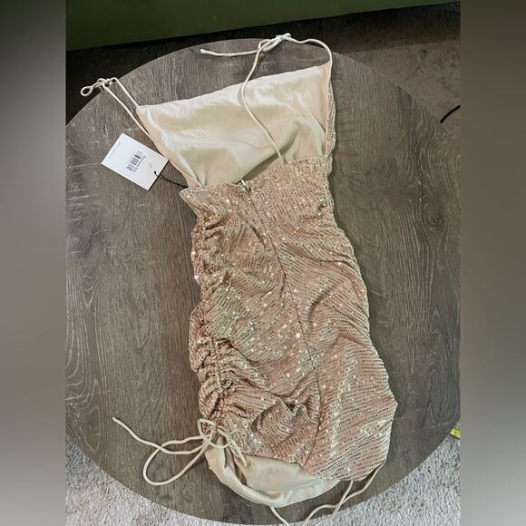 Hello Molly sequin mini dress gold - Picture 9 of 10